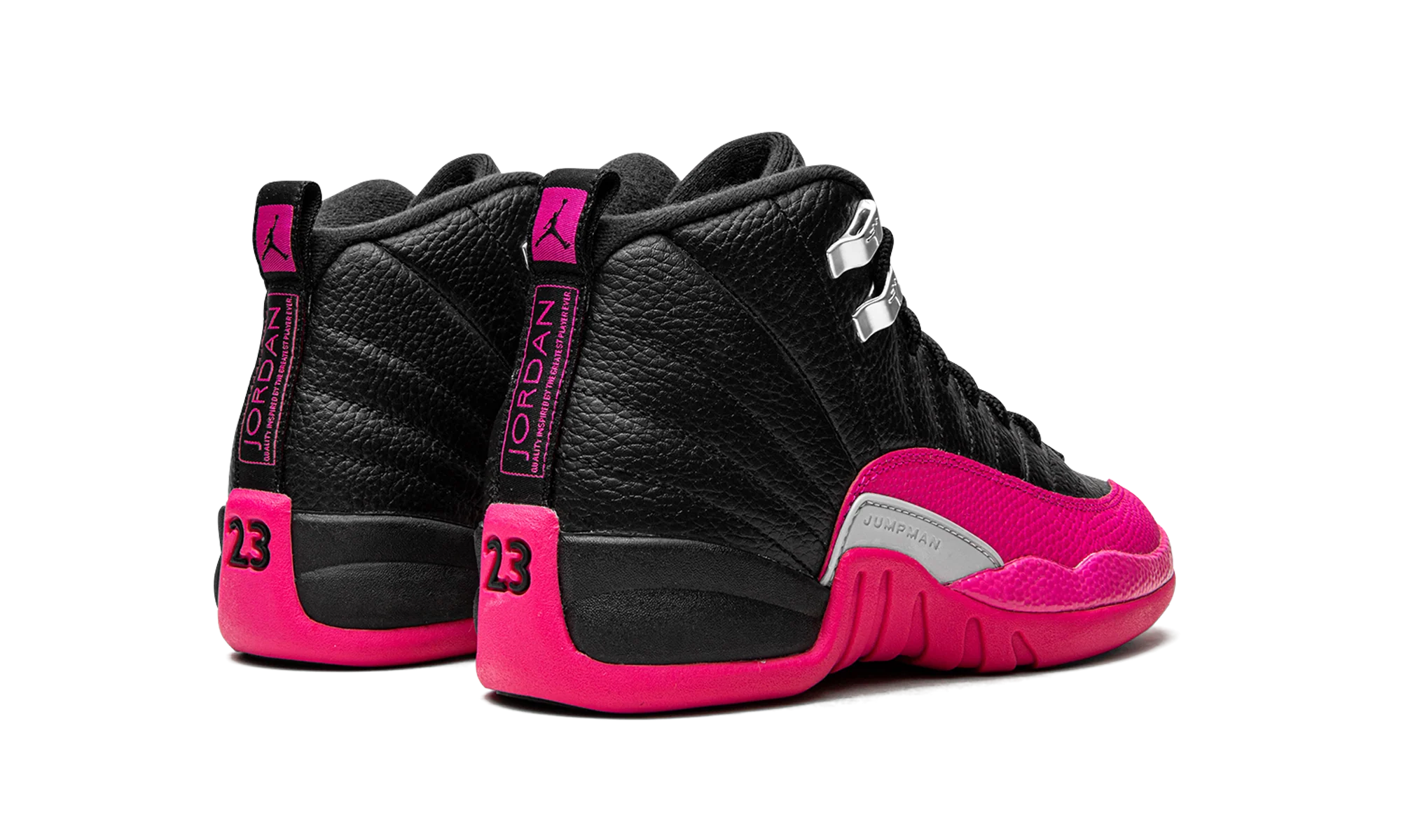Air Jordan 12 Retro GS "Black Pink" 510815 026