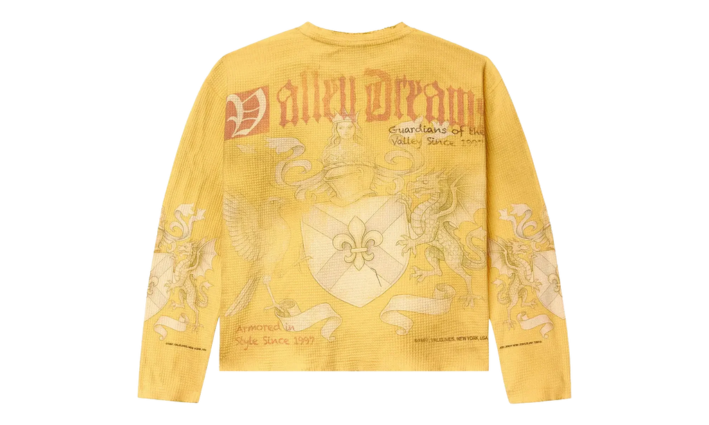 CELESTIAL THERMAL SWEATSHIRT "YELLOW" VAL123