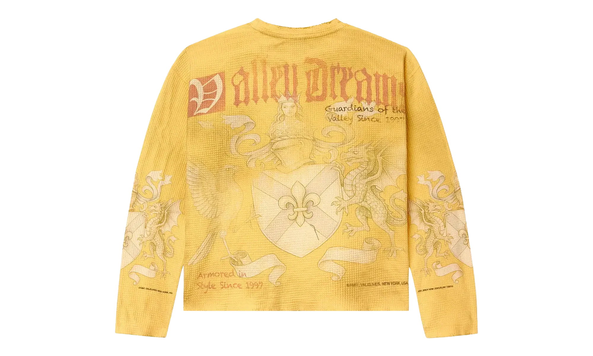 CELESTIAL THERMAL SWEATSHIRT "YELLOW" VAL123