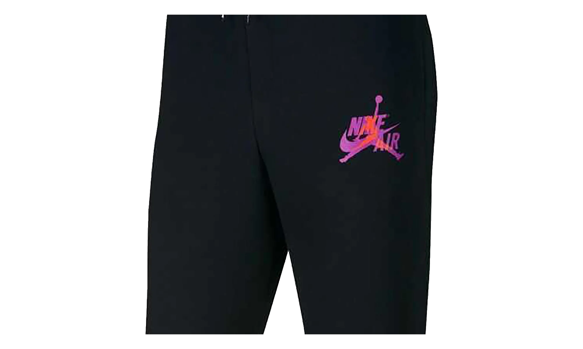 Air Jordan Jumpman Classics Fleece Pant "Black / Vivid Purple / Orange" BV6008 011