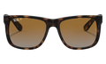 Justin Classic Sunglasses "Matte Havana - Brown Grey" 0RB4165 865/T555