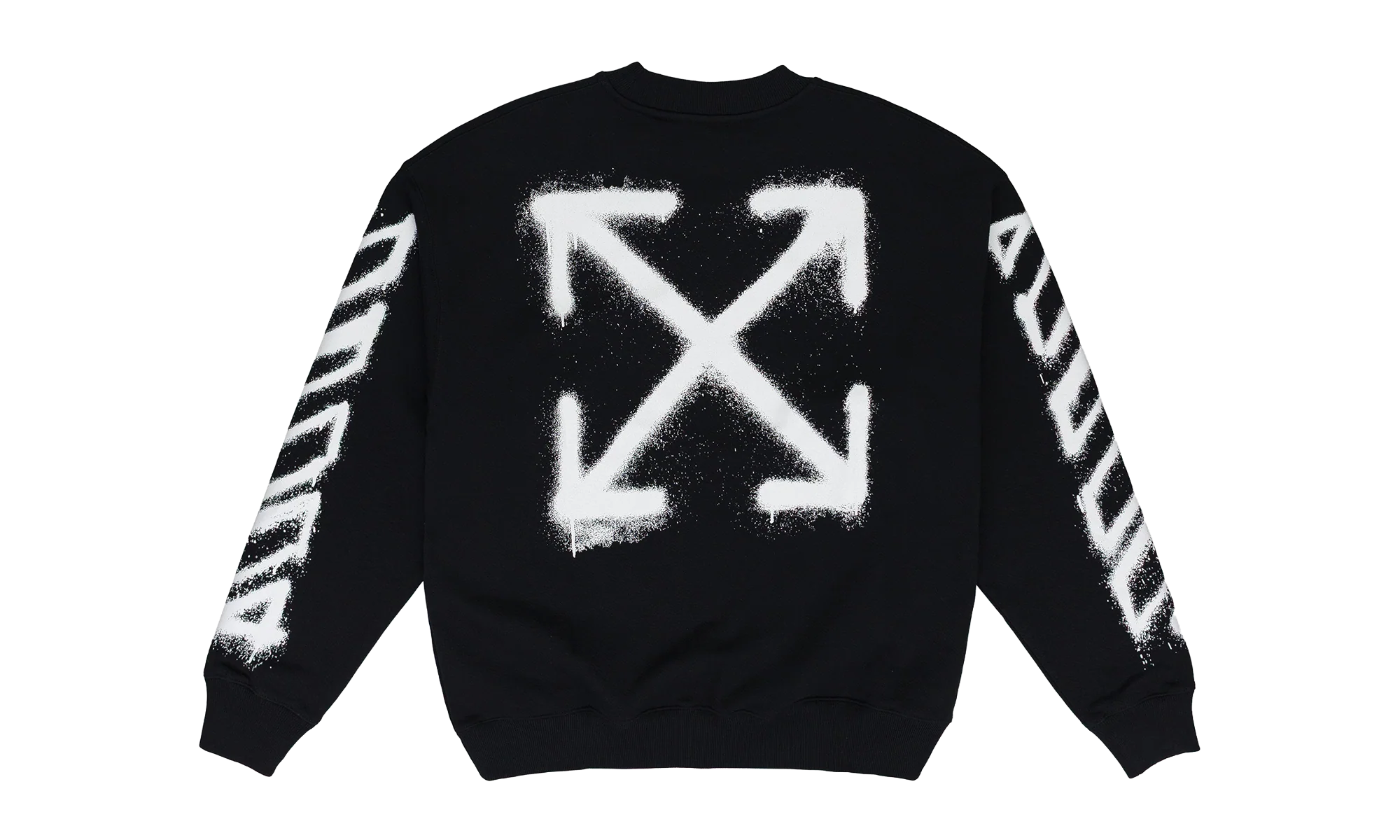 Spray Can Arrow Crewneck "Black" OFW-MHDS-0204