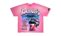 Studios Brainwashed World Tour Short Sleeve T-Shirt "Pink" HSR116
