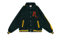 RAGLAN VARSITY JACKET "Green" RHD-MOTW-0044
