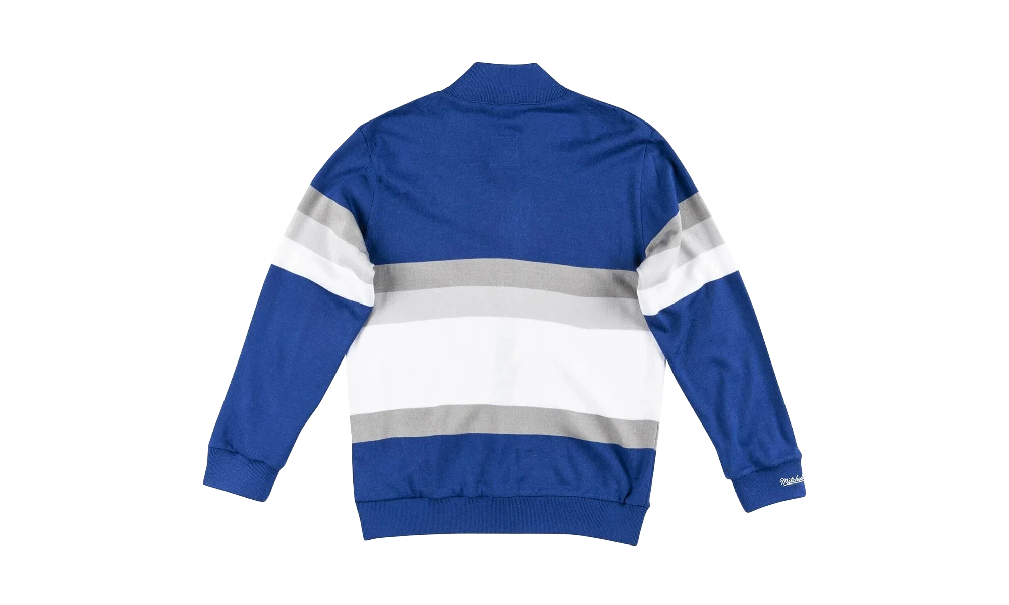 MLB Front Stripe Full Zip Sweater "Los Angeles Dodgers - Royal" SWTRAJ18024 LADROYA