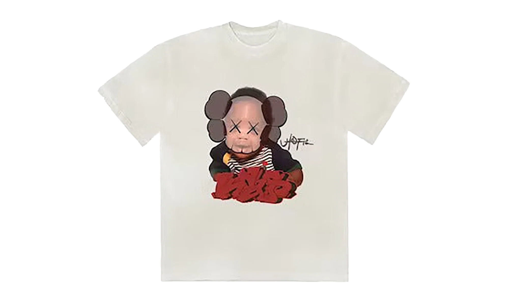 Travis Scott x KAWS Utopia I Tee "White" TSUC45