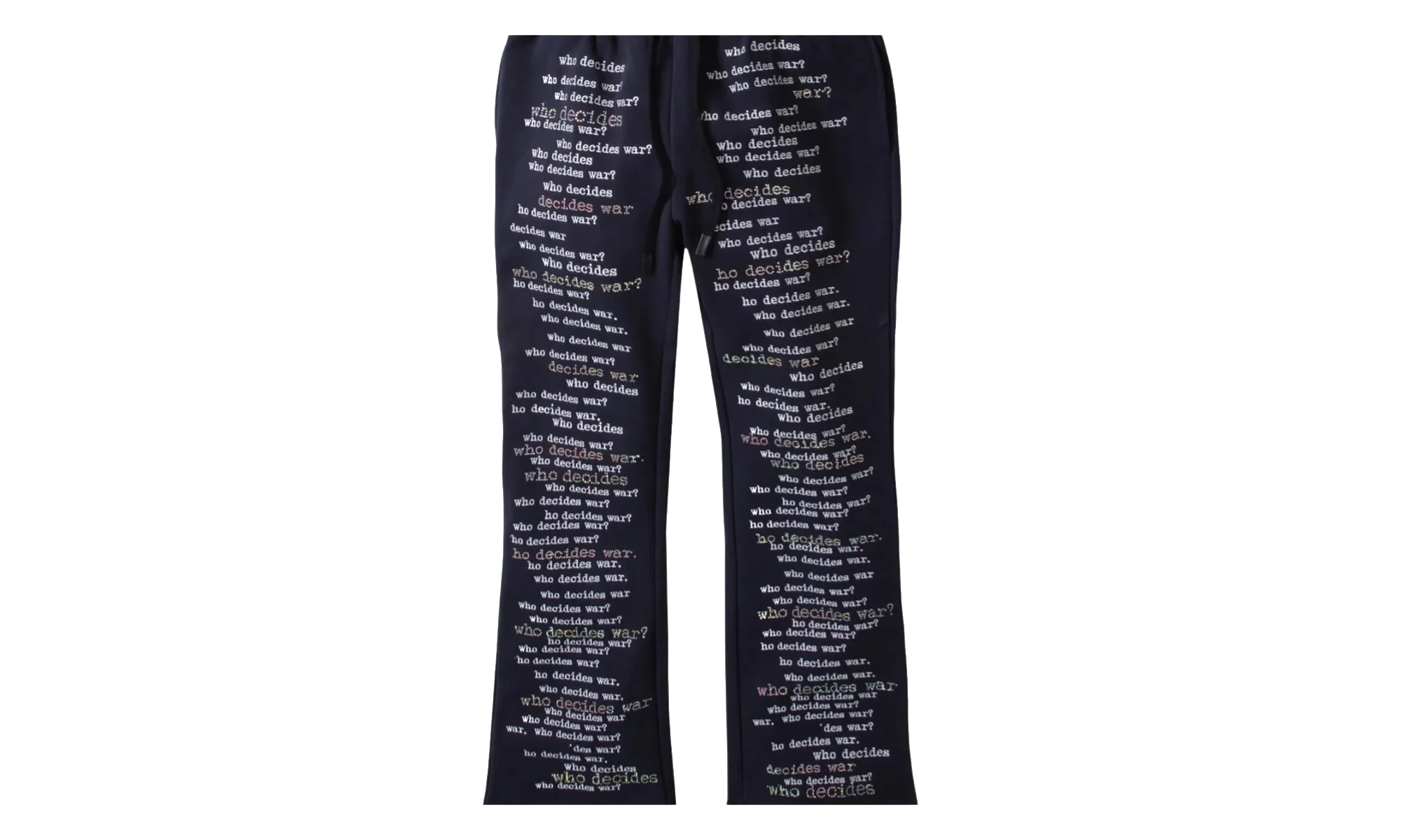 WDW Scripture Sweatpants "Navy Blue" FOADCFN7