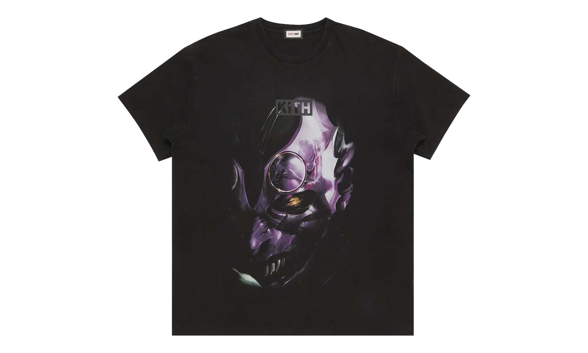 Kith X Marvel Goblin Knight Vintage Tee "Black" KHM032512 001