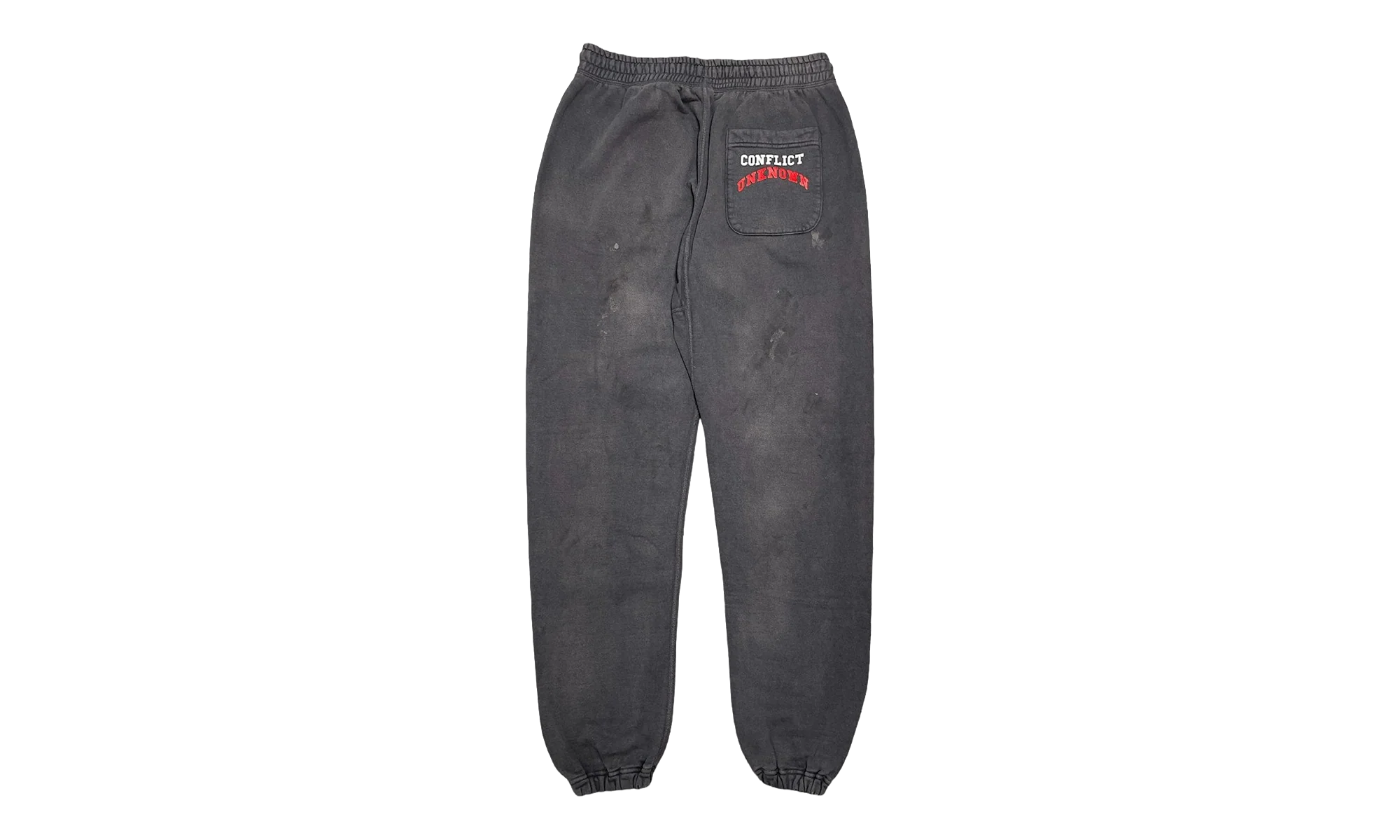 Struggle Logo Sweatpants "Saint Michael - Black" DT370