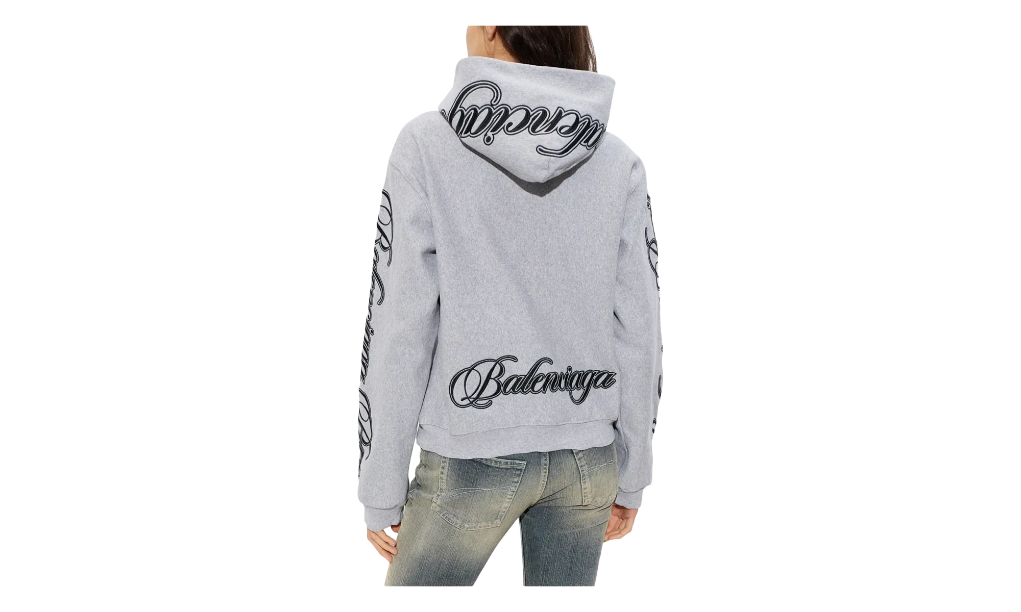 Standard Zip Hoodie WMNS "Light Heather Grey / Black" 851236 TTVM8 2569