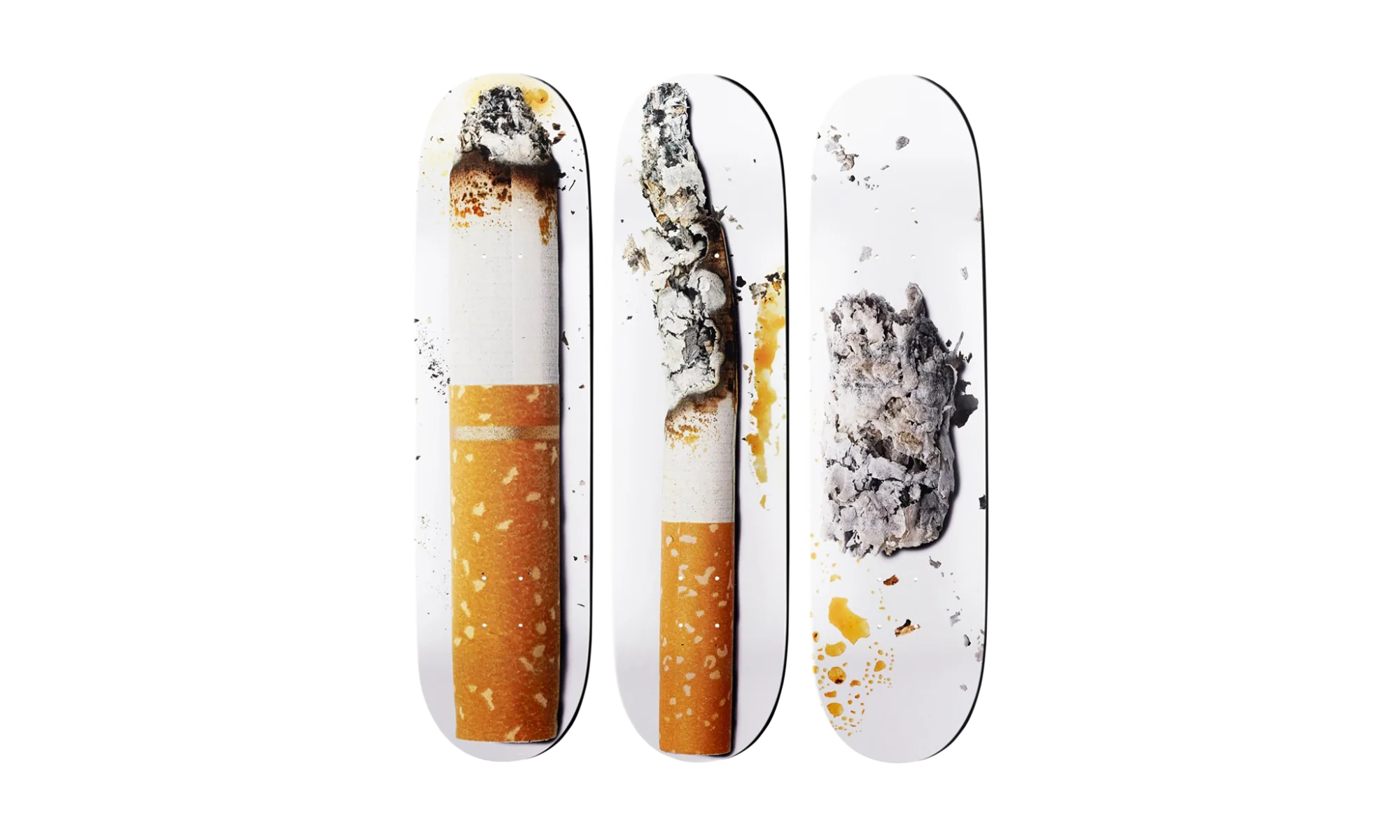 Urs Fischer Baked & Fried & Toasted Skateboard Dec "Multi Set" SU26937