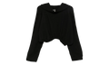 Cropped Hooded Tunic WMNS "Black" RO02E4262 WA 09