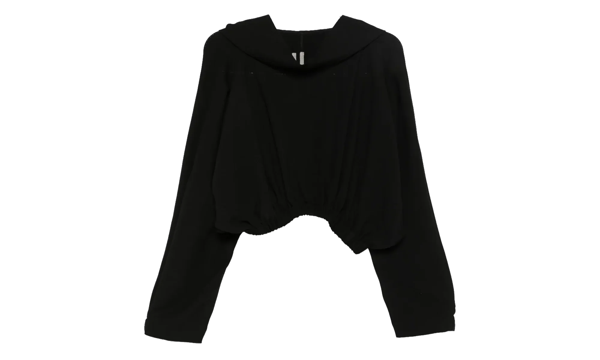 Cropped Hooded Tunic WMNS "Black" RO02E4262 WA 09
