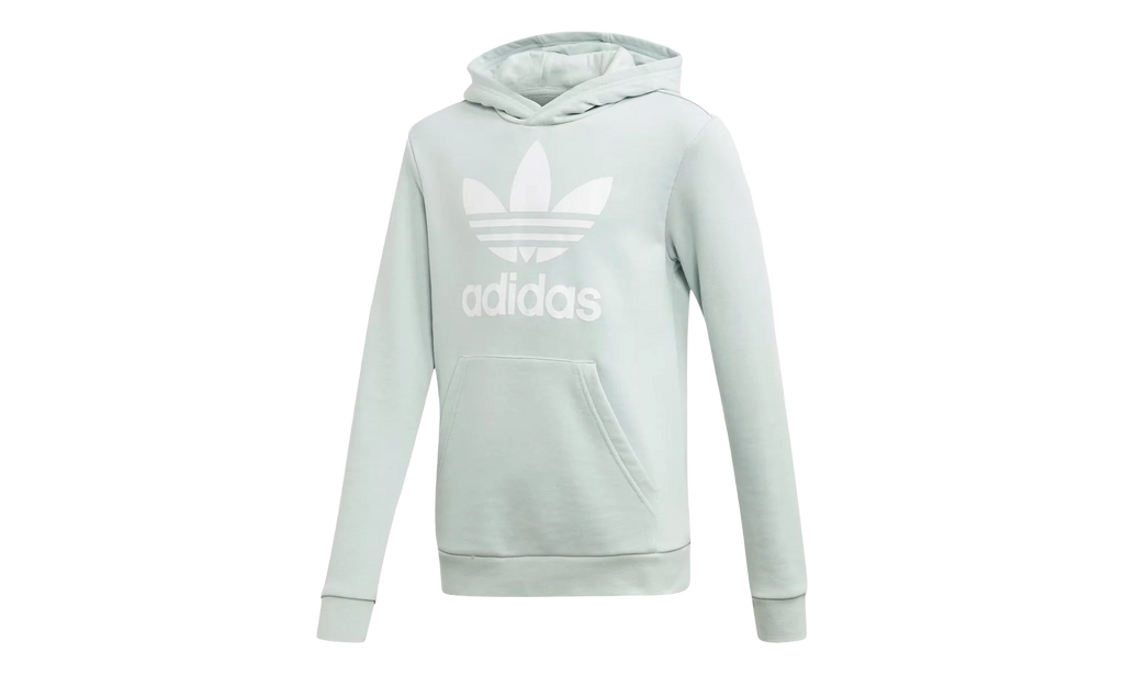 Originals Trefoil Hoodie GS "Vapour Green / White" ED7814