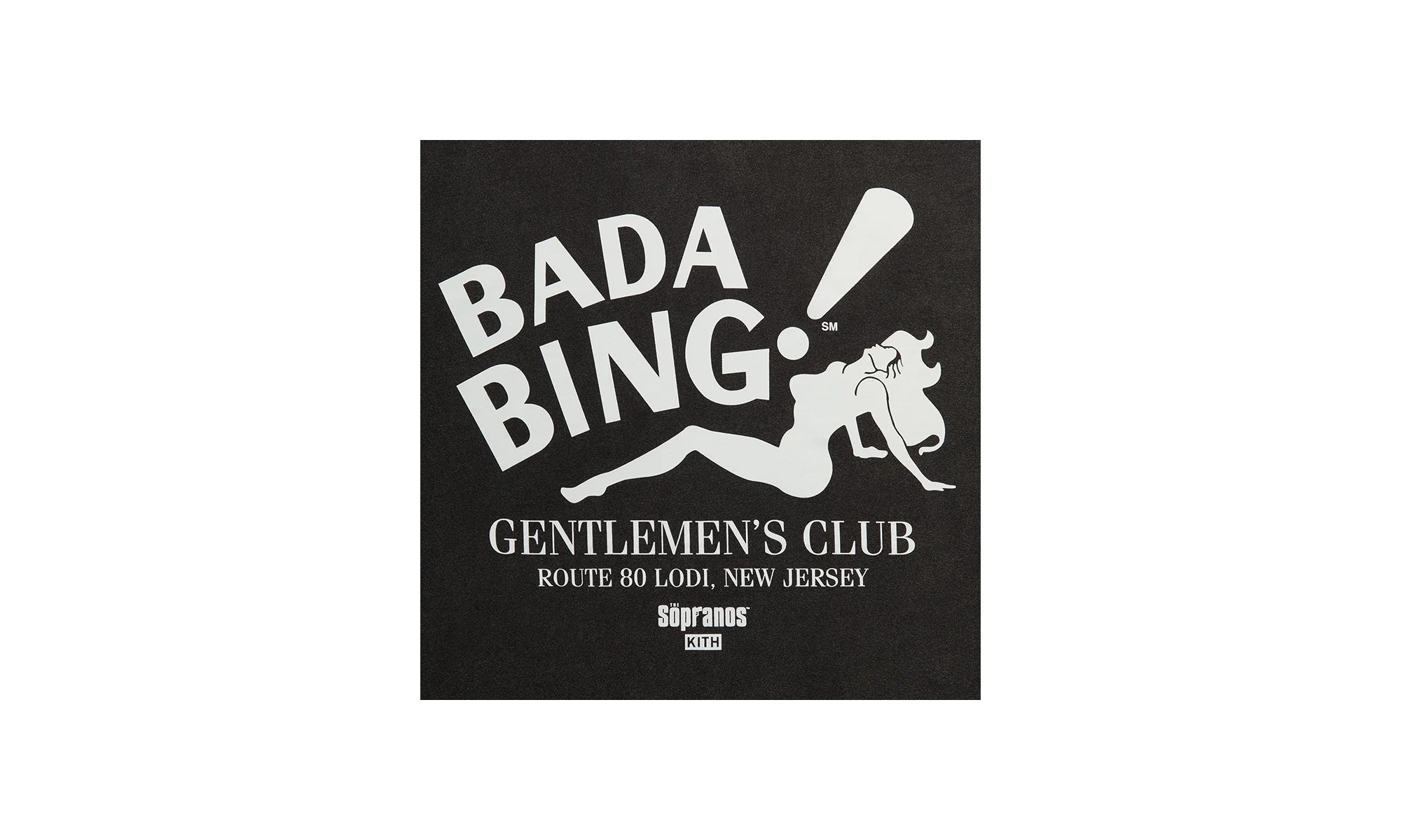 The Sopranos Bada Bing Vintage Tee "Black" khm034652 001