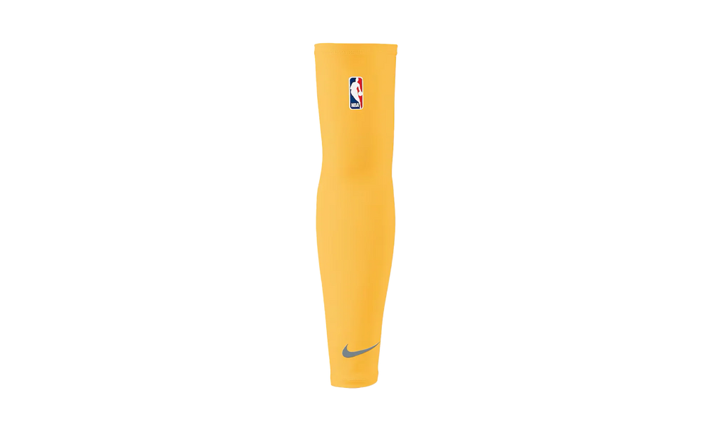 NBA Elite Shooter Sleeves "Yellow / Silver Check" NKS09718
