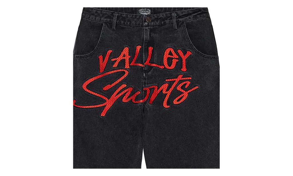 Symbol Denim Pants "Black" VAL164