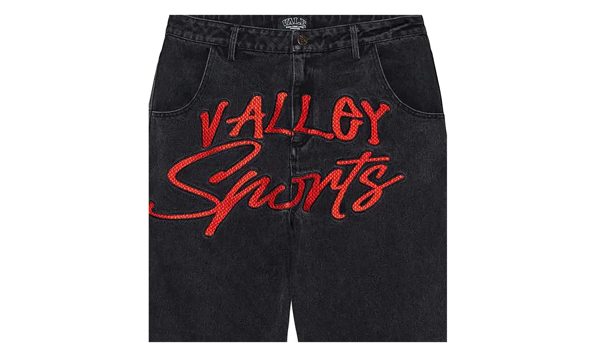 Symbol Denim Pants "Black" VAL164