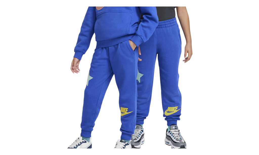 Sportswear Club Fleece Trousers "Gane Royal Blue / Rising Emerald Green / Oppit Yellow" FD3031 480