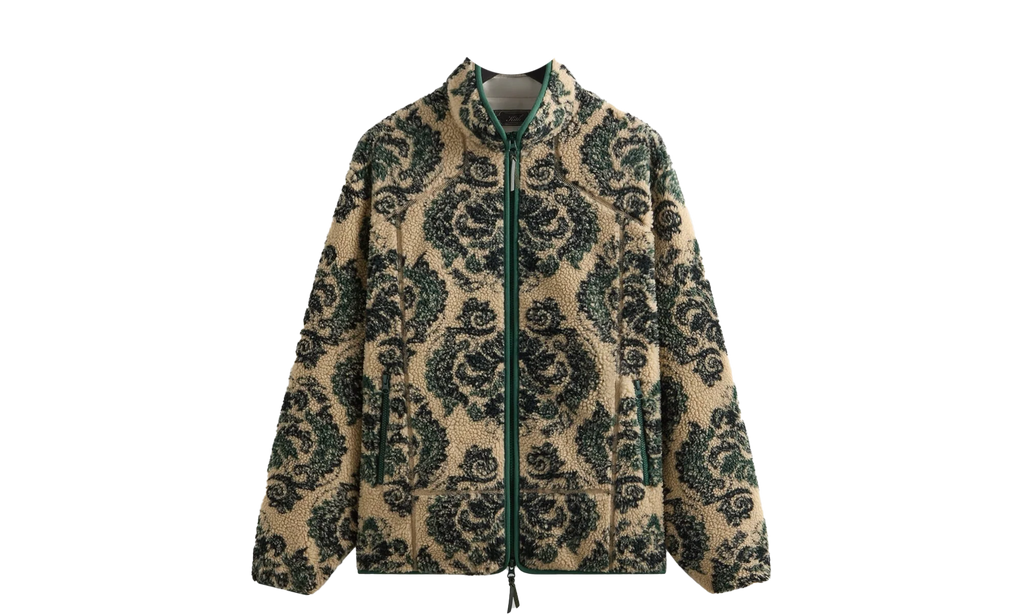 Damask Floral Sherpa Harper Jacket "Eternal" KHM010821 246