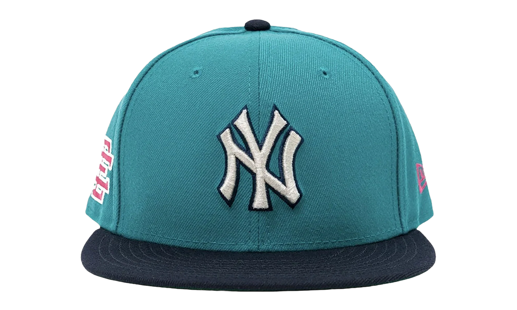 59FIFTY MLB NY YANKEES FITTED HAT "ERIC EMANUEL - Green/ Navy" EE431
