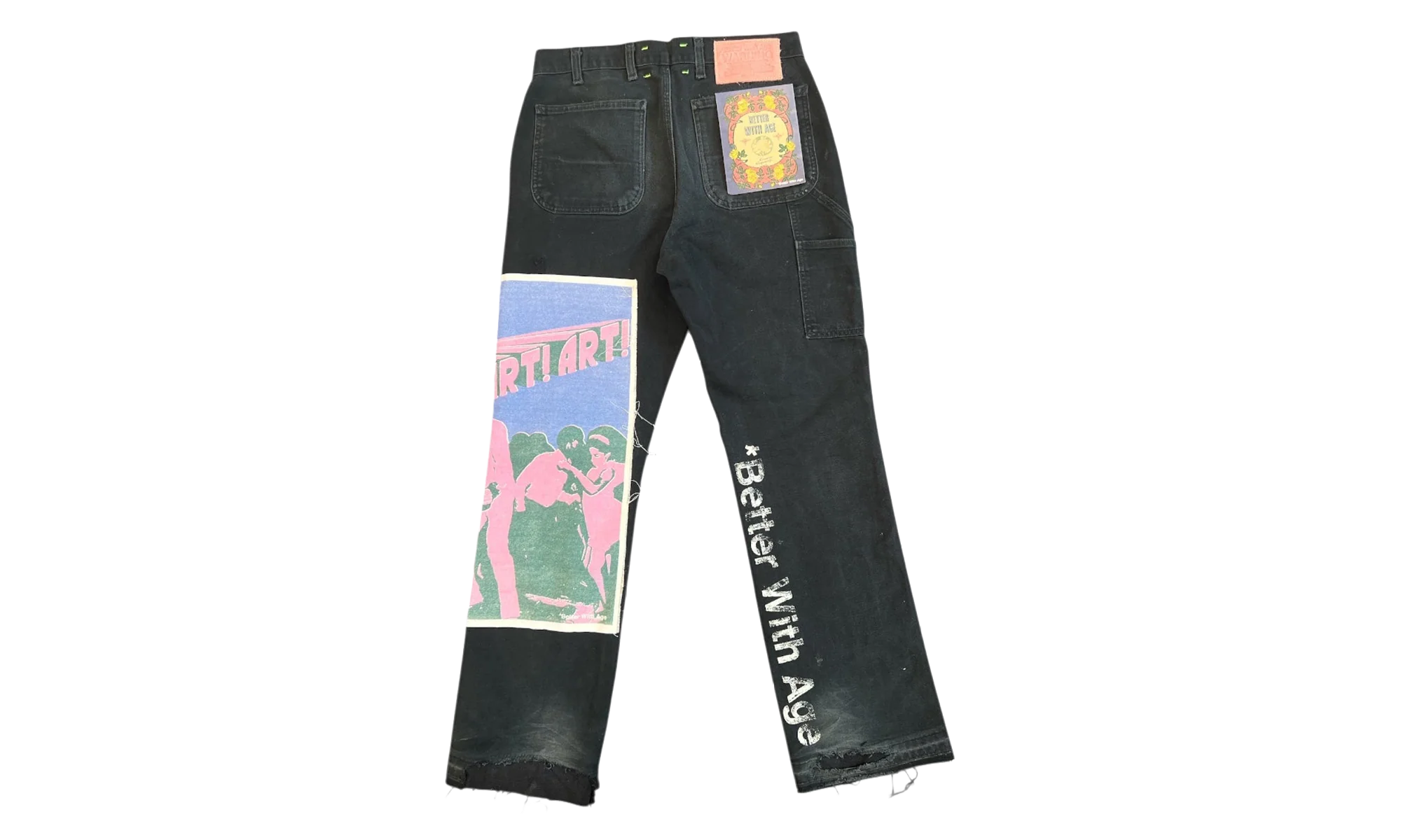 Feck Carpenter Trousers "Black / Multicolor" BWA102