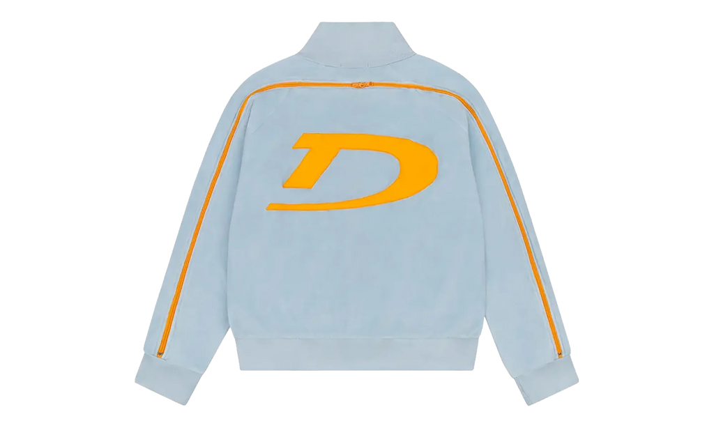 Velour Warmup Jacket "Light Blue" DT516