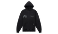 Hand Drawn Thoroughbred Dogs Hoodie "Aged Black" MLM100556 03