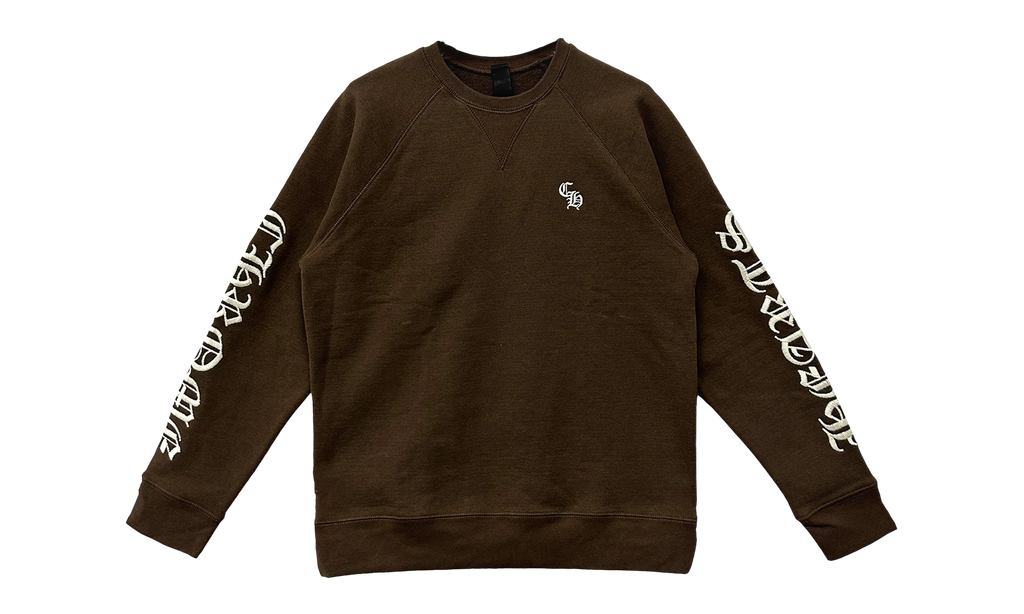 Embroidered CH Hoodie "Brown" CHRM0791