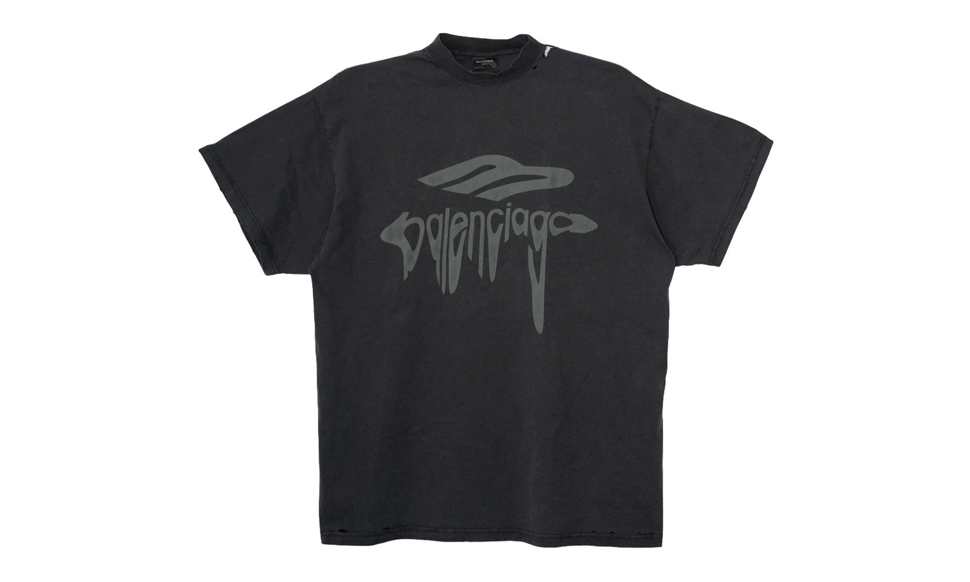 3B Liquefied Logo Short Sleeve Tee "Black" 787349 TRVS8 1013