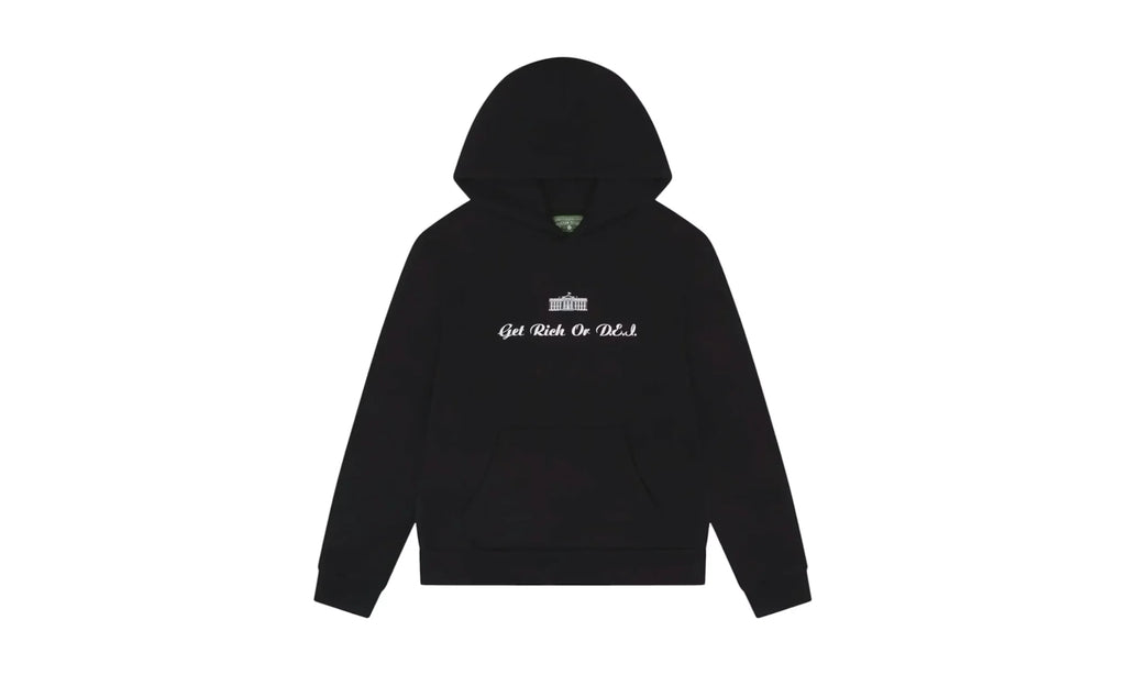 Get Rich or DEI Hoodie "Black" DT342
