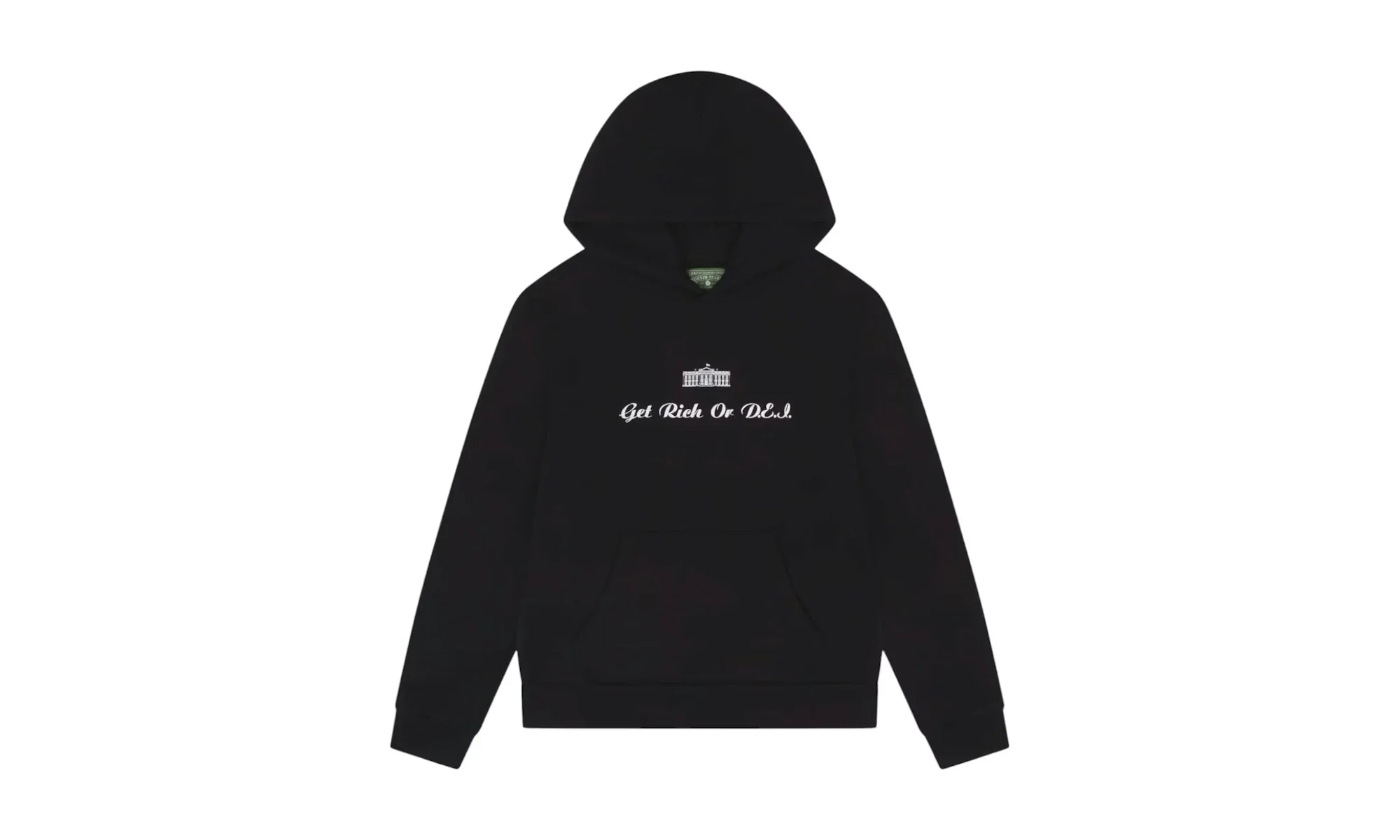 Get Rich or DEI Hoodie "Black" DT342