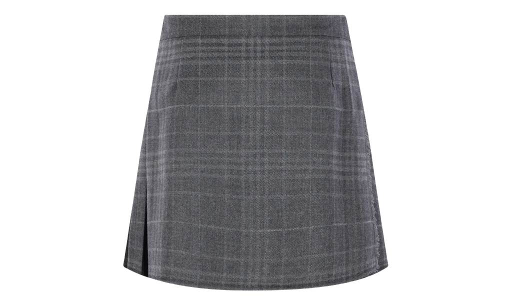 Pleated Mini Skirt WMNS "Grey" 850673 TQT01 1240