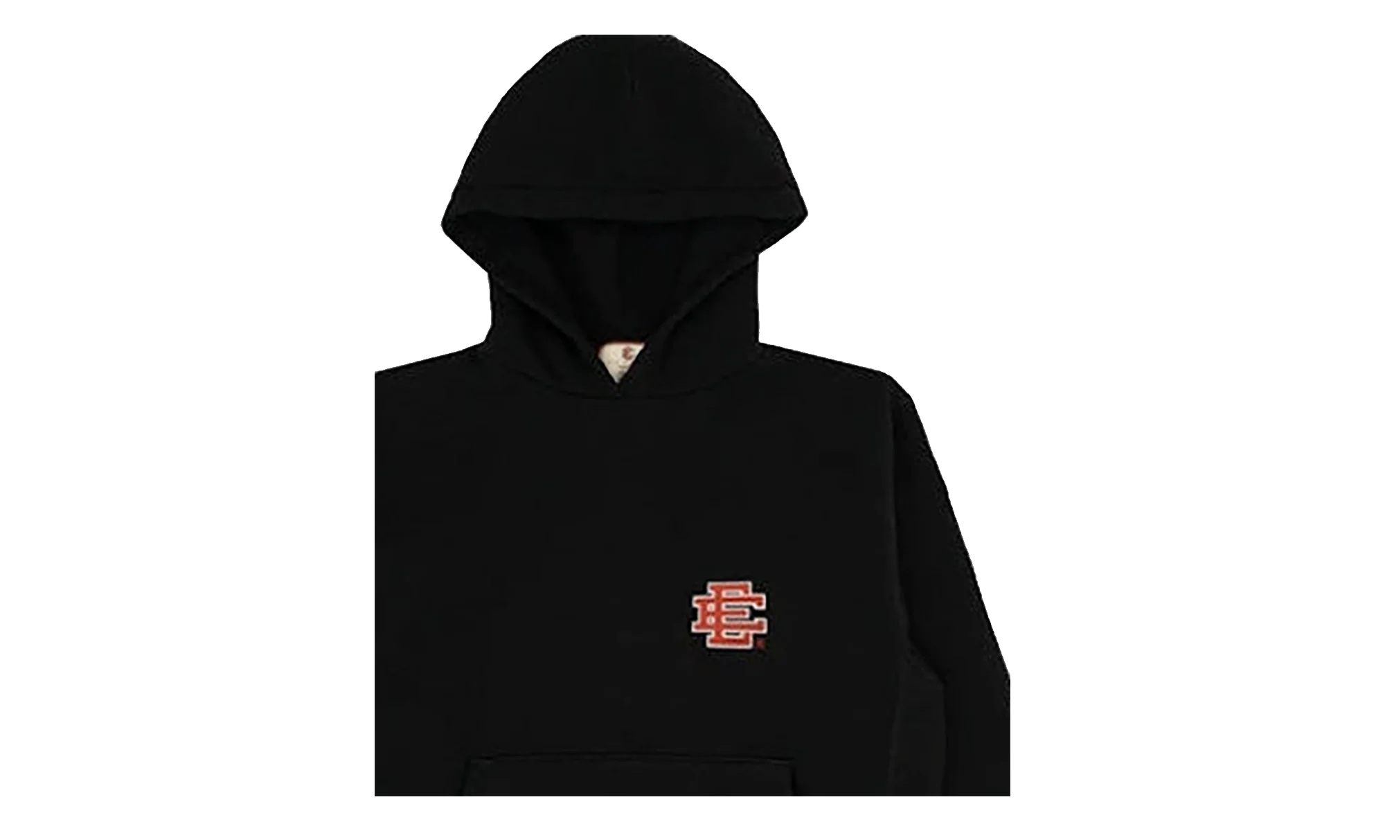 EE BASIC CORE HOODIE "Black/Varsity Red" EE746