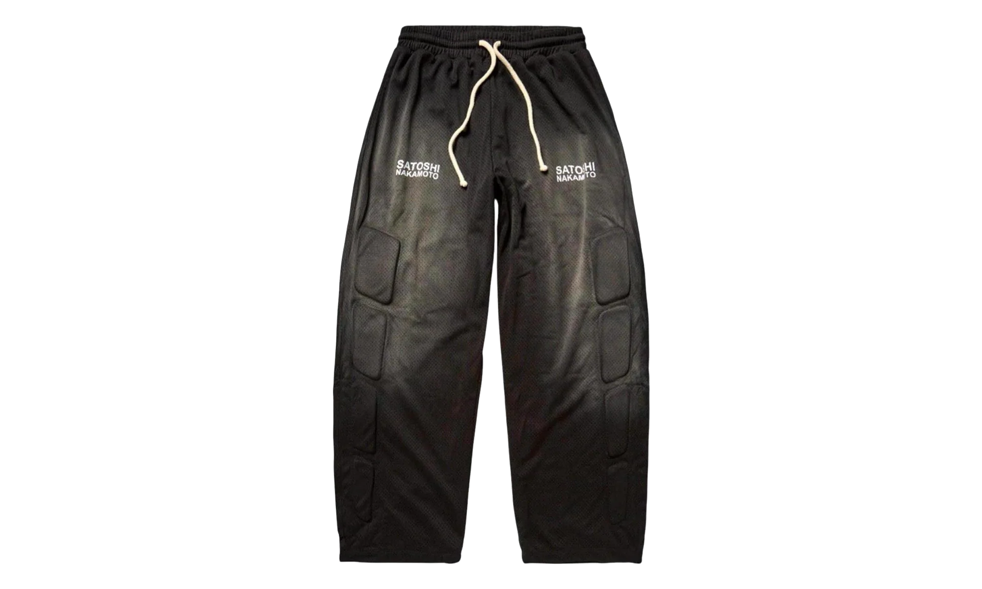 Mesh Moto Sweatpants "Black" FW25PNT004 BLK