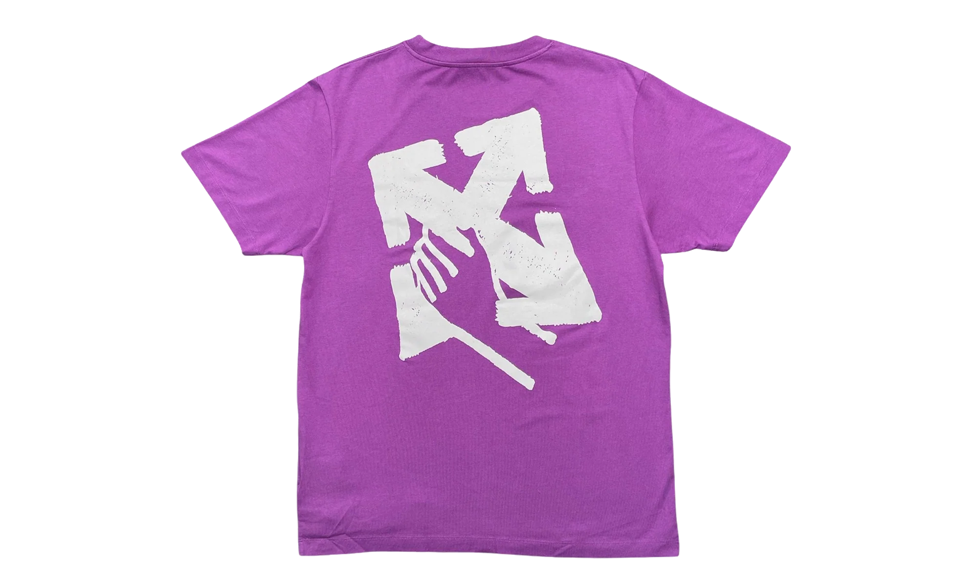 Hand Arrow Slim Short Sleeve T-Shirt "Orchid" OMAA027S23JER0073601