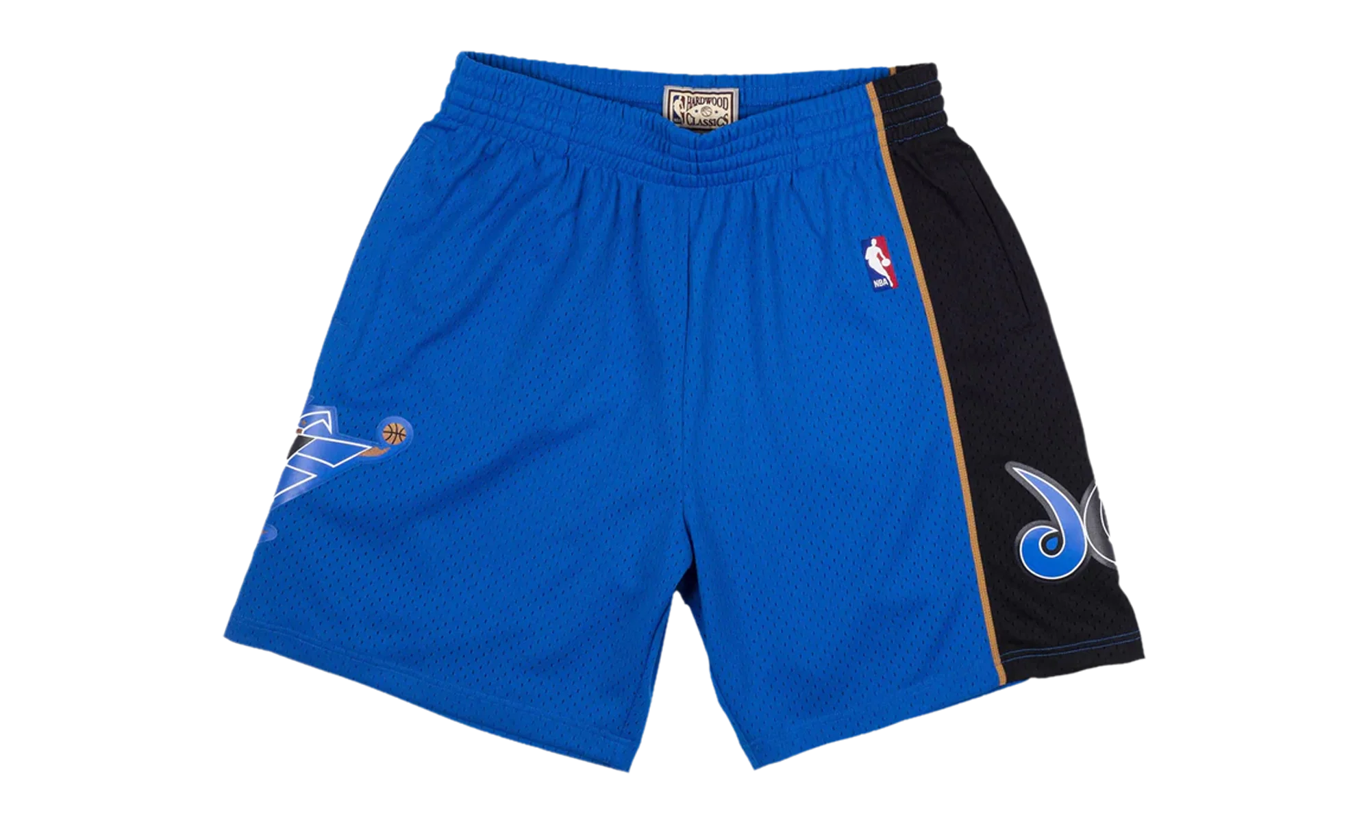 NBA Swingman Shorts "2002 Washington Wizards - Medium Blue" SMSHAC19140 WWIMDBL02
