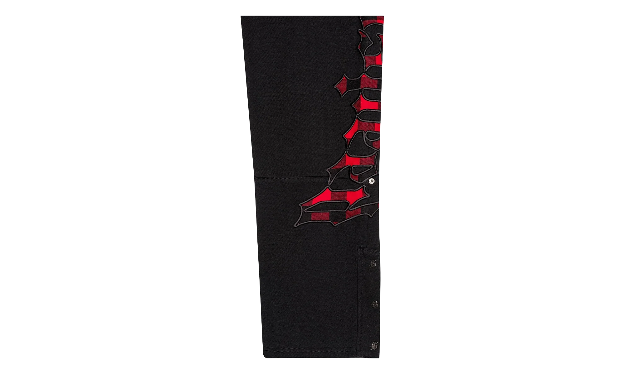 OG Logo Sweatpant "Black Red Plaid" GS095