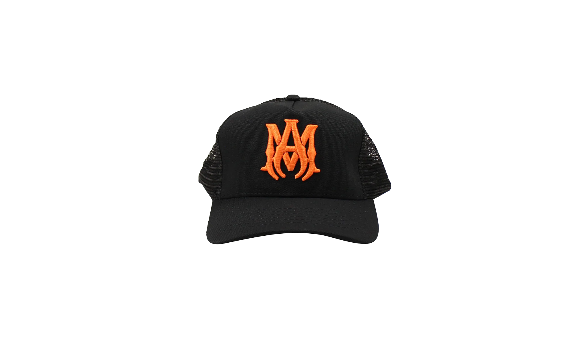 MA LOGO TRUCKER HAT "Black/Orange" MAH005 063
