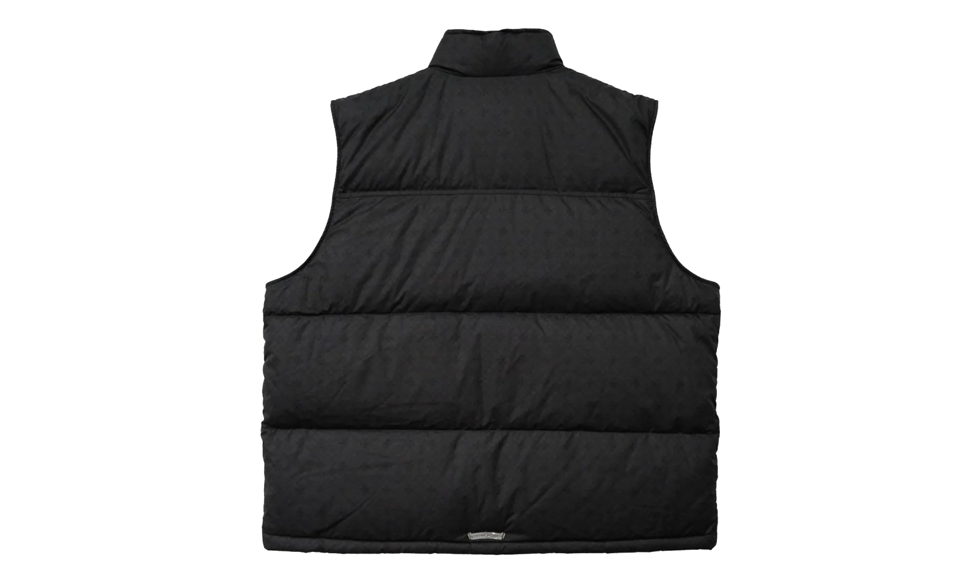 Monogram Cross Pattern Puffer Down Vest "Black" CHRM1177