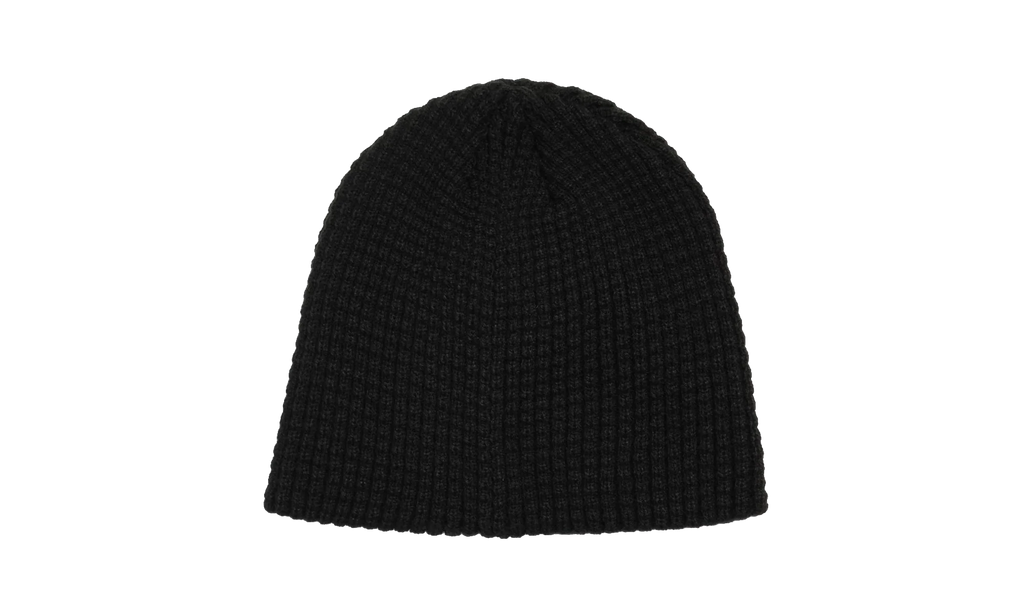 WAFFLE BUILT TOUGH SKULLCAP "Black" STUS341