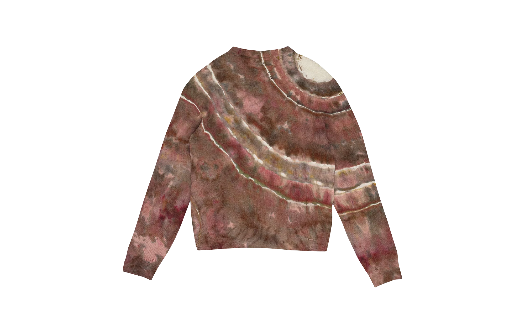 Ma Tie Dye Cashmere Crewneck Sweatshirt "Clay" SS22MKL007_Clay