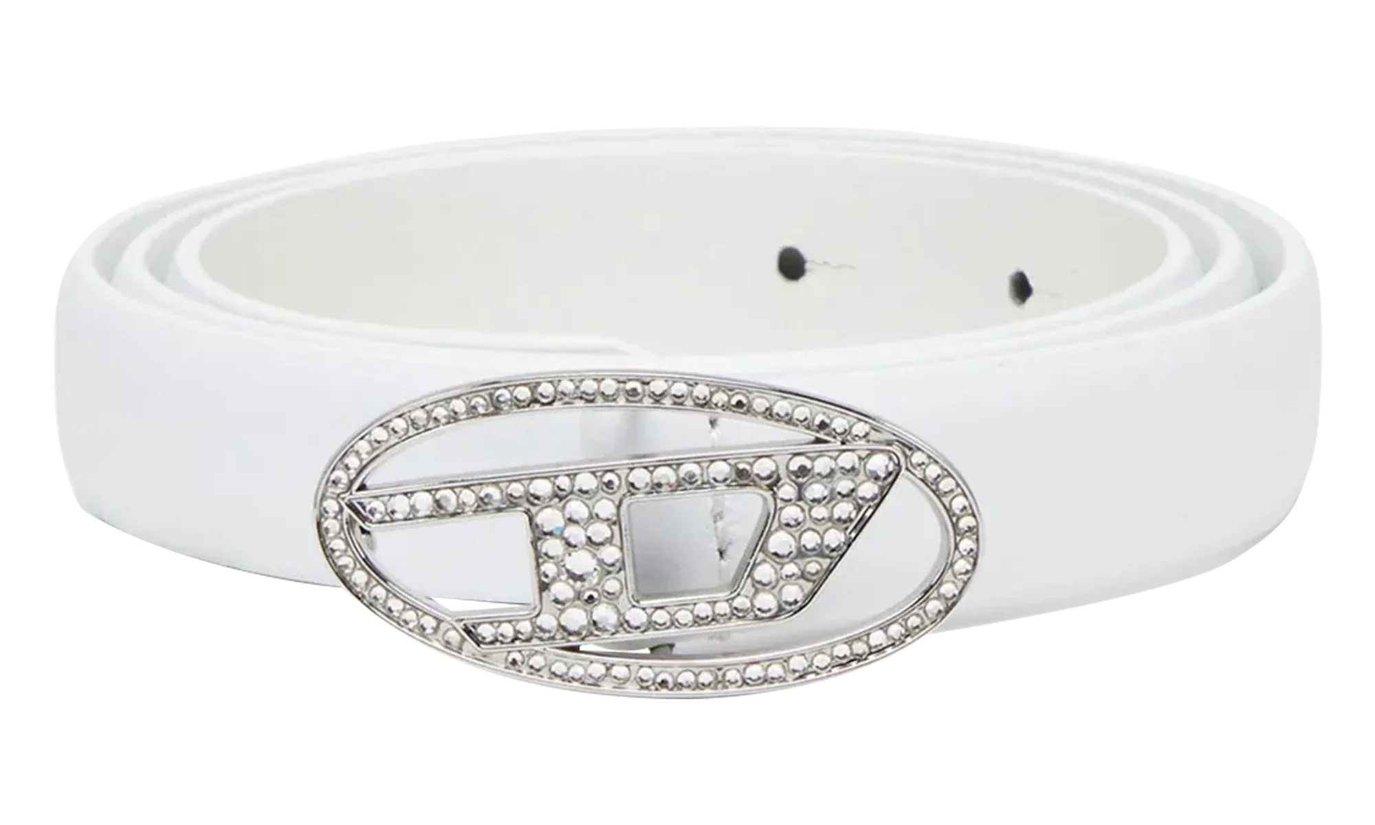 B 1DR Strass 20 Belt "White" X09972 P6364 T1003