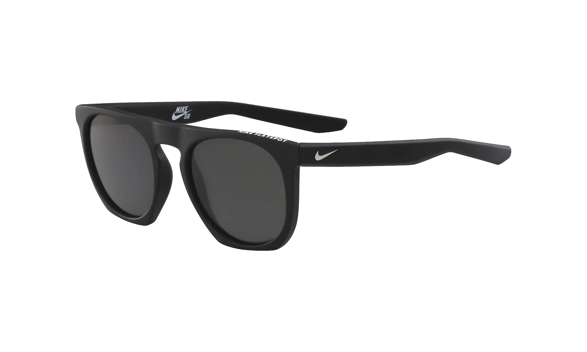 Flatspot Polarized Sunglasses "Matte Black / Silver / Grey Polarized" EV1039 001