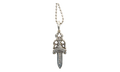 Ball Chain with Dagger Pendant "Silver" CHRM0747