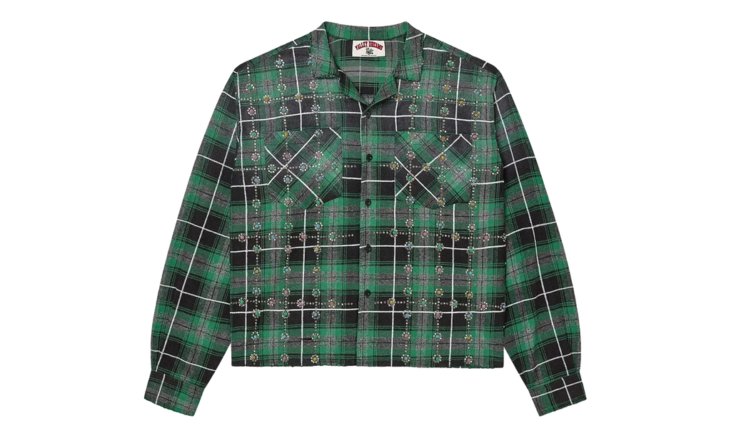 Grinch Gems Flannel "Green" VAL136