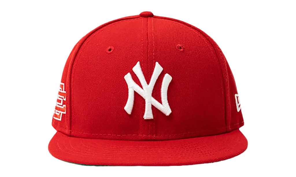 59FIFTY MLB SS22 NY YANKEES FITTED HAT "ERIC EMANUEL - Scarlet Red" EE432