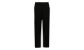 Wool Polyester Plain Gabardine Pants "Black" FN P004 051