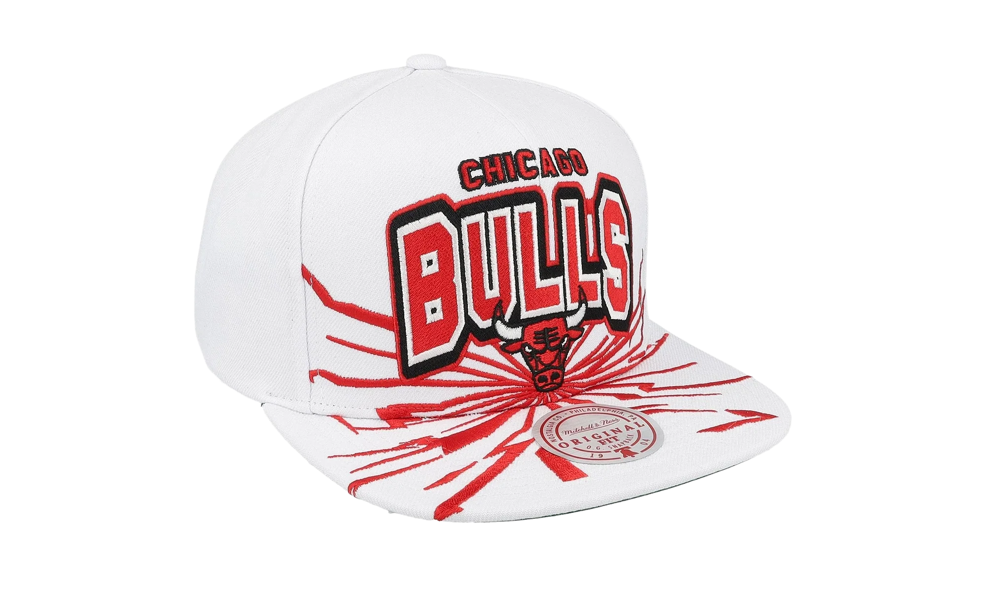 NBA Aftershock Snapback Cap "Chicago Bulls - White" HS8555 CBUWHIT