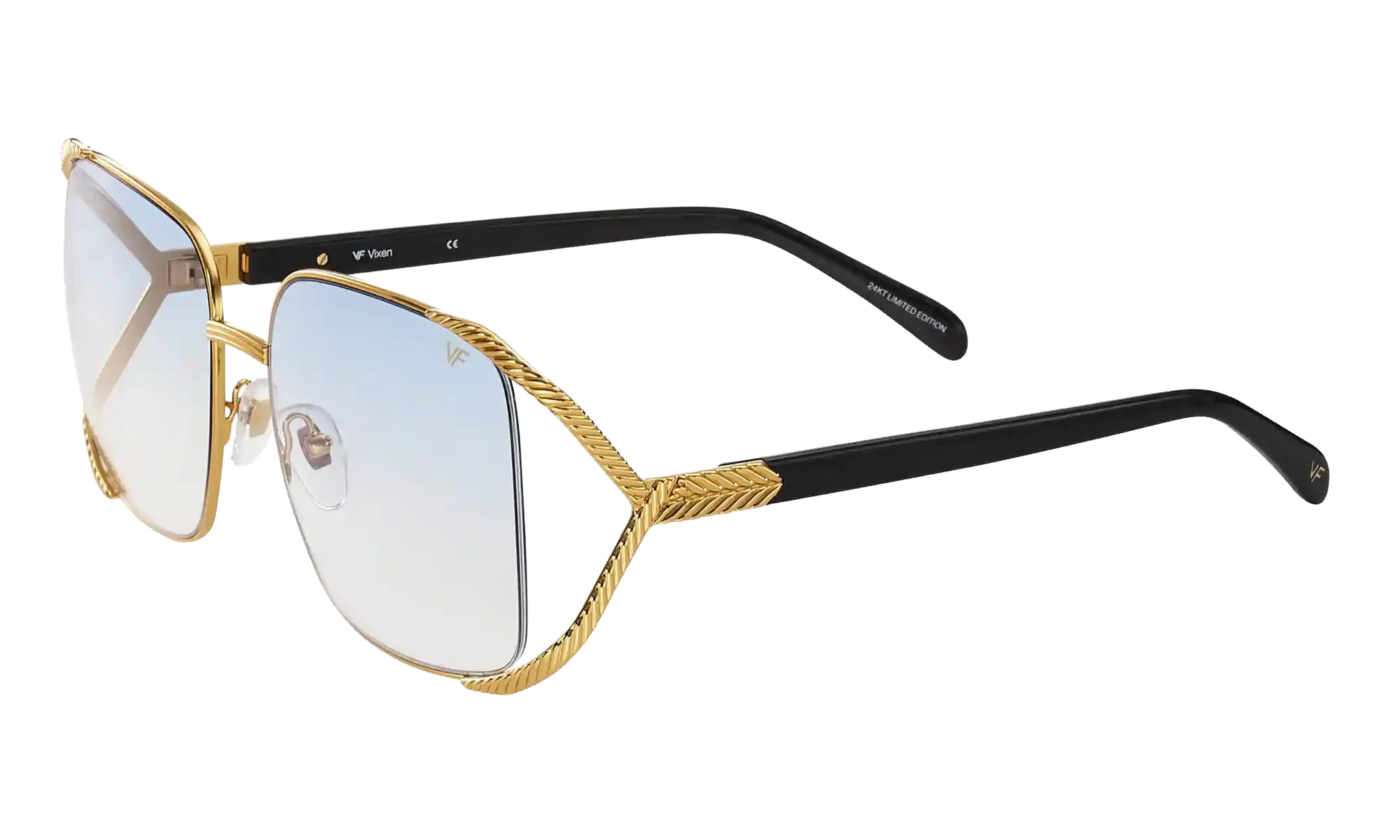 Vixen 24KT "Yellow Gold / Black / Blue Gradient Flash Blue" MPVX2 0006 23D5